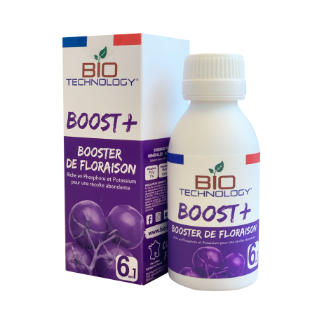 PK BOOSTER- Aditivo NPK y potenciador de floración- Bio Technology